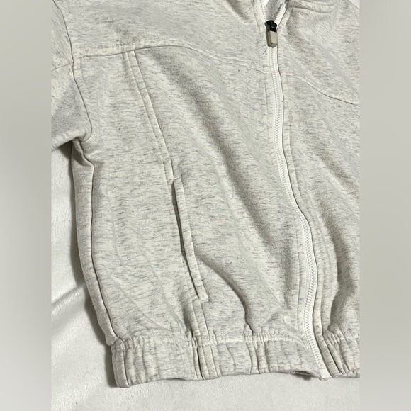 90 Degrees by Reflex Girls Cloud Plush Ludlow Jacket Gray Zip-Up Hoodie Large 12 - Picture 4 of 15